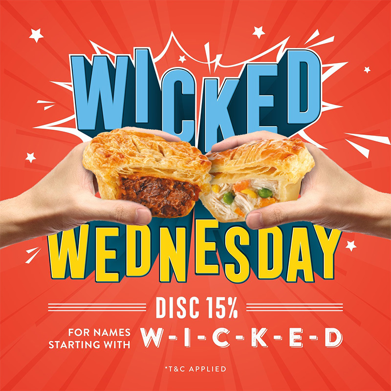 Wicked Pies Wicked Wednesday